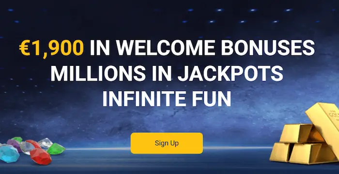 Jackpoty Casino Australia welcome bonus